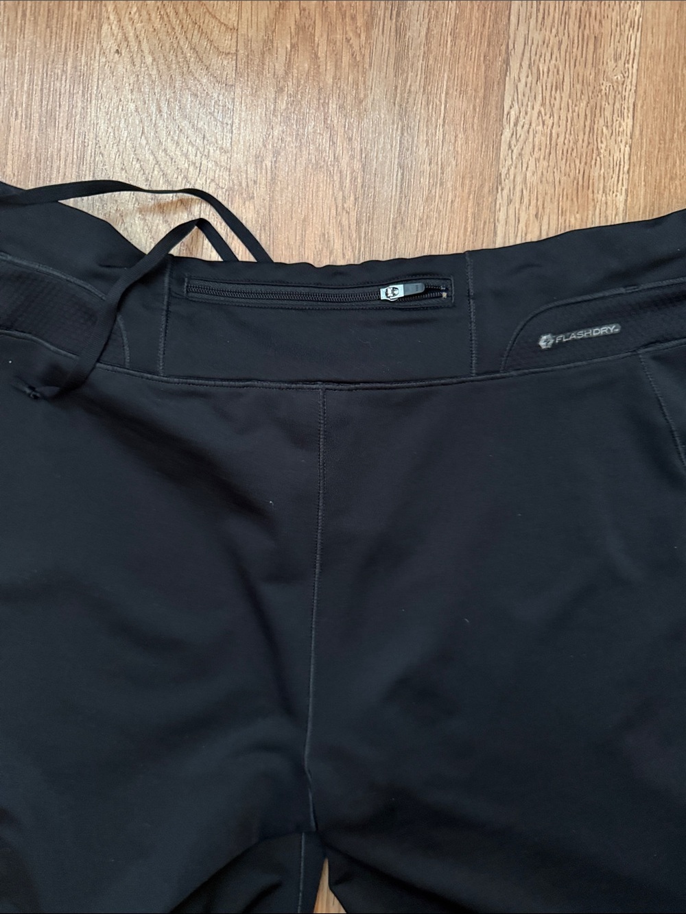 The North Face Black Workout Pants with Reflective Trim - Picture 4 of 8